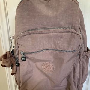 Kipling Seoul Large Laptop Backpack Mauve $129